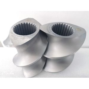 Clextral BC92 Twin Screw Extruder Screw Elements Spare Parts for Plastic
