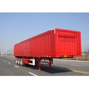 40T 60T Payload 45ft Steel Wall Dry Freight Box Truck Semi Trailer