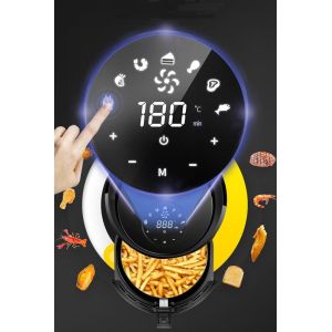 Household Digital Display 3.0L Oil Free Air Fryer