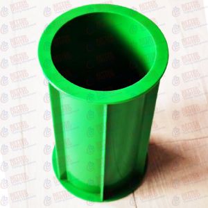 EN 12390-2 Concrete Testing Machine Plastic Cylinder Molds 100x200mm