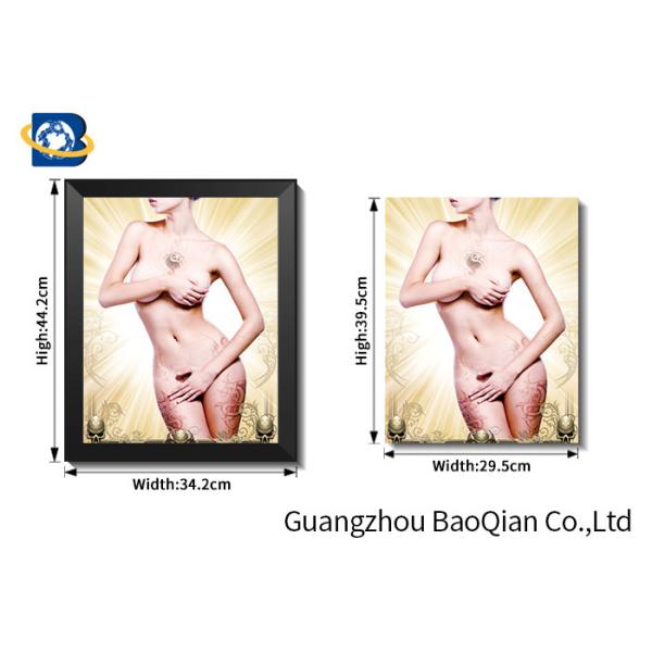 Opened Sexy Girl Full 3d Lenticular Photo , Lenticular Poster Printing High Resolution