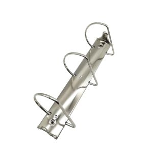 11" Slant D shape Ring Binder clip 3 inch Silver A4 Metal clip Strengthened