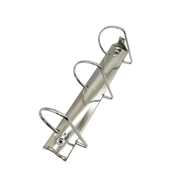 11" Slant D shape Ring Binder clip 3 inch Silver A4 Metal clip Strengthened