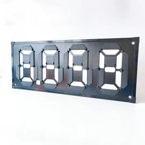 Reflective Gas Station Price Flip Signs Magnetic Four Digits Flip Board Caution
