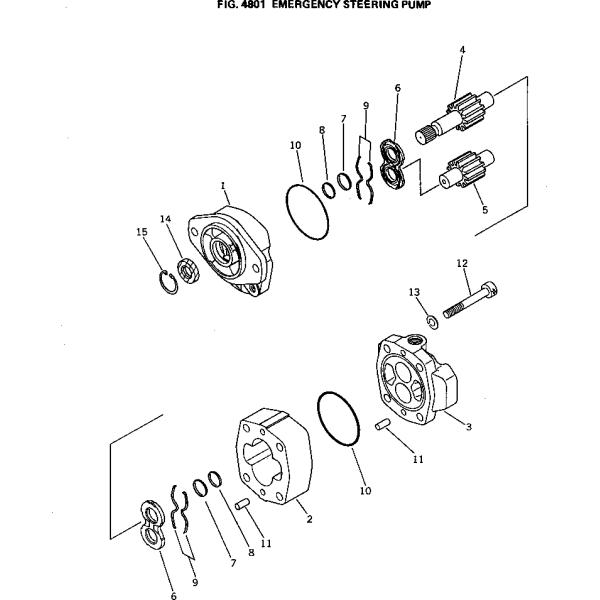 WA400-1 S/N 10001-UP (Overseas Version)
