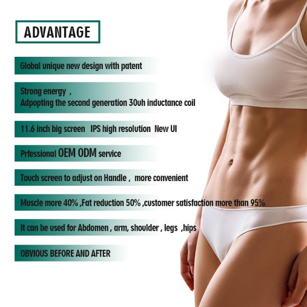 CE 4 Or 1 Handles Ems Sculpting Machine Muscle Building