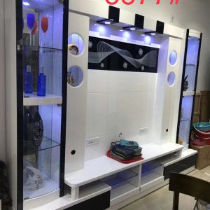 Bedroom Bookshelf TV Cabinet