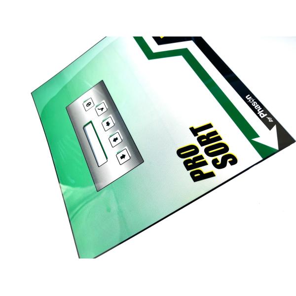 Buy Silver Screen Printing Membrane Keypad Custom With 3M Adhesive And LCD Window at wholesale prices