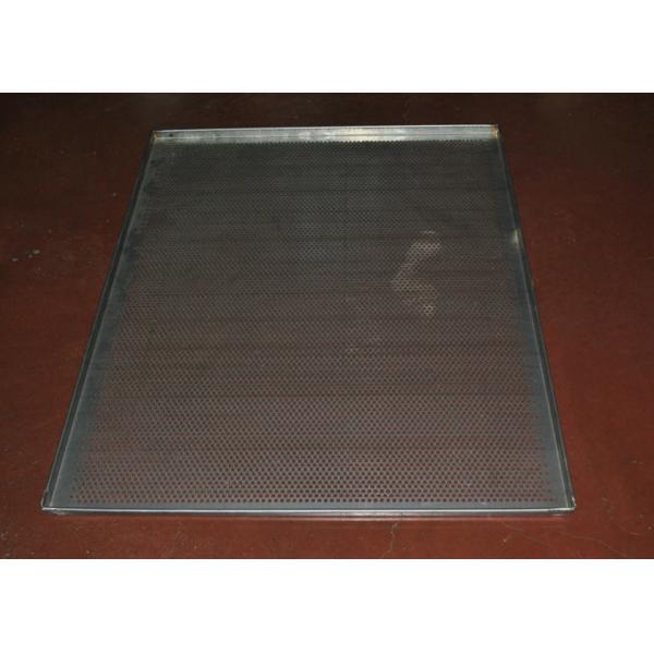 Perforated Stainless Steel Wire Mesh Tray Dehydrated 5-10mm Frame Diameter