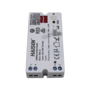 Motion Sensor Push On Off Switch 4 DIP Detection 50% 100% For Ceiling / Panel