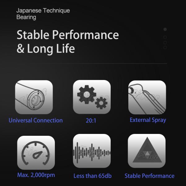 Dental 20/1 Implant Contra Angle Handpiece Implant Surgery Dental Handpiece 2000rpm