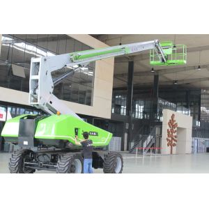 Telescopic Boom Lift -60°~75° Jib Rotation with ISO certification