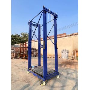 Full Automatic Work Scaffolding Lifting Equipment Folding Movable 300kg