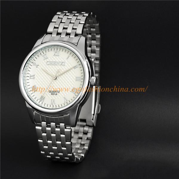 051A China Supplier for Ebay Cool Man's Watch Hotsale in USA Stainless Steel Quartz Watch