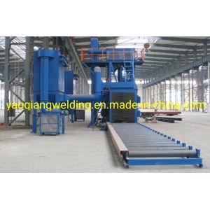 Pass Through H Beam Shot Blasting Machine For Box Beam 1000*2000 120T/H