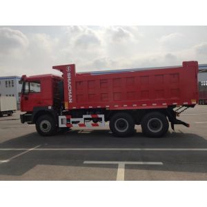 SHACMAN F3000 6x4 Dump Truck 380hp EuroII Red Construction Truck