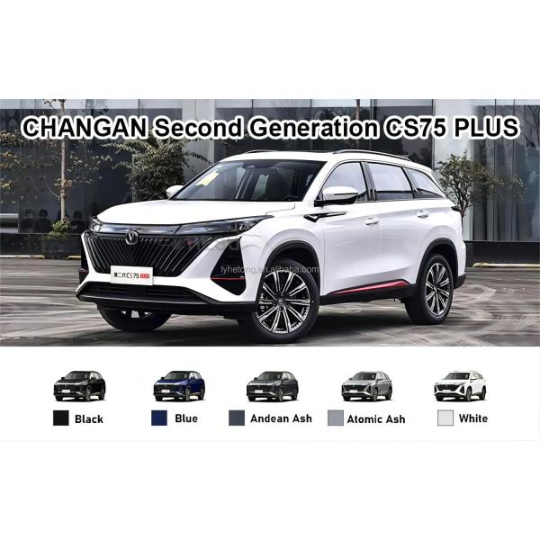 High Speed Fuel Vehicles Changan CS75 Plus Touch Screen and Minimum Grand Clearance 15°-20° SUV