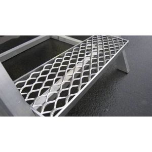 Customized Anti Slip Grating Simple Installation Excellent Abrasion Resistance
