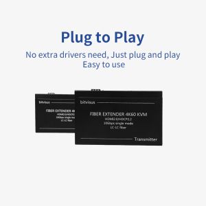 Quality BIT-Ex-Fib-IP-4K-KVM KVM Optical Fiber Extender With 4K Resolution Support for sale