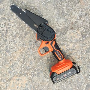 6Inch Battery Powered Handheld Mini Chainsaw Brushless ChainSaw Pruning Shears
