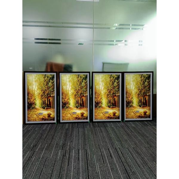 32 /43/55 Inch Wall Mounted Digital Signage Wooden Frame
