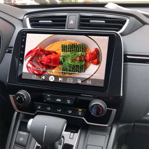 For Honda CRV 2017+ Full Touch Screen Hd Reverse Rearview Bluetooth Car