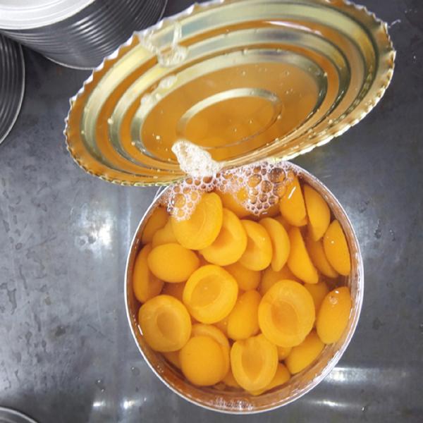FDA Certified Canned Apricots Halves In Syrup Canned Fruit For Eating