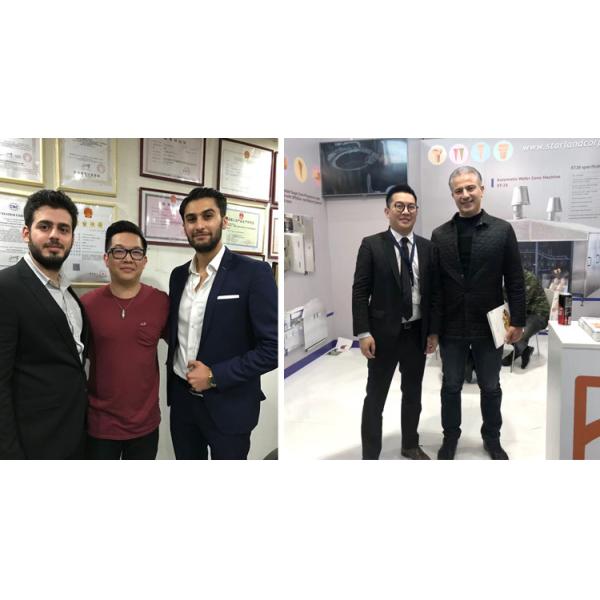 Industrial Crisp Waffle Ice Cream Cone Baker Machine