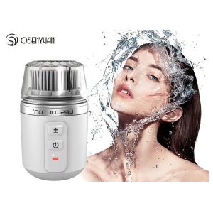 Custom Beauty Tool Ultrasonic Facial Cleansing Brush Vibration Spa Massage