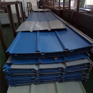 Quality 0.6mm blue color An steel 1050mm corrugated roof sheets used for 30 years for sale