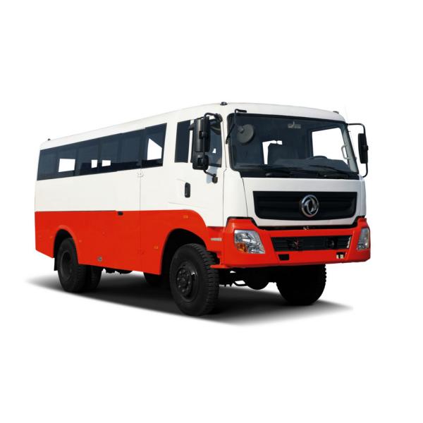 30 Seats 4X4 4WD Medium Size Bus Dual Circuit Full Air Brake and A/C Dongfeng EQ6750ZT