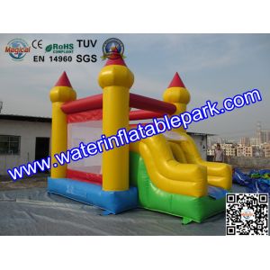 Outdoor Inflatable Balloon House Combo Bouncy Castle with Slide