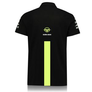 Breathable and Soft Mens Elastane Cotton Polo Shirt Custom Printed Logo and