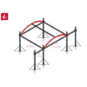 Lightweight Aluminum Aalloy 6061-T6 Spigot Box Truss For Event Support