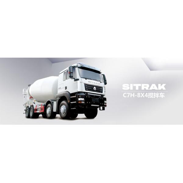 Truck Mounted Concrete Mixer Truck 8 To 16cbm Box Capacity LHD or RHD