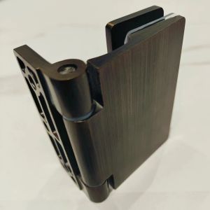 Stainless Steel Casting Bathroom Glass Door Hinge Erosion Resistant