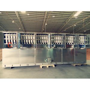 Integrated Edible Ice Cube Machine With Stainless Steel Frame