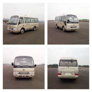 19-Seat Diesel Coaster Bus 6m Length 2.982L Engine