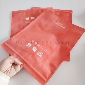 OEM Reusable Non Woven Shopping Bags Zip Lock Sealing Foldable