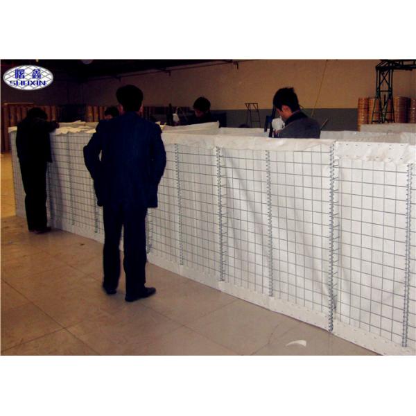 Buy Military Sand Filled Barriers , Mil1 - Mil10 Welded Hesco Bastion Concertainer at wholesale prices