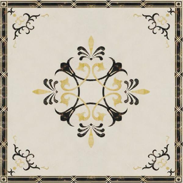 Buy Parquet, natural stone parquet, engineered stone water jet medallion at wholesale prices