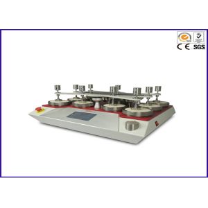 Four Heads Wear Resistance Abrasion Textile Testing Equipment , Pilling