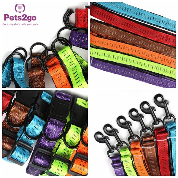 Oem Design Dog Nylon Stocked Pet Training Collars