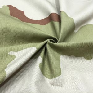 Polycotton Army Camouflage Fabric Material 58/60 Breathable