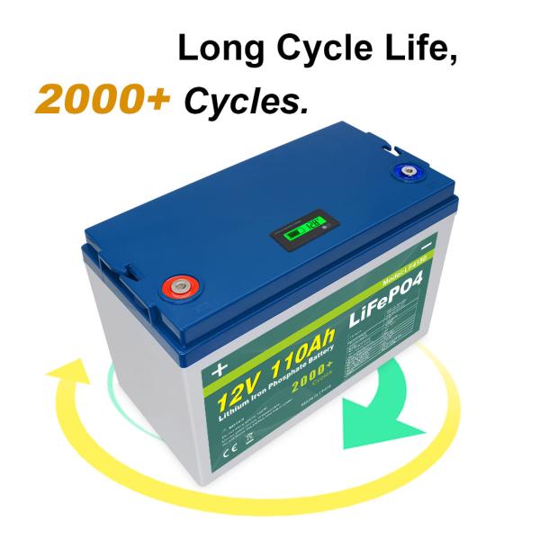 12v 110Ah Lifepo4 Golf Cart Battery Deep Cycle