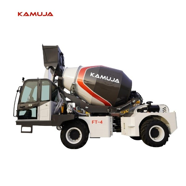 4m3 Automatic Concrete Mixer Machine 5800L Trailer Mounted Volumetric Concrete