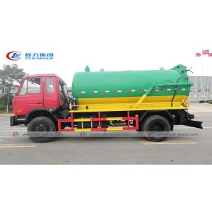 China Q235 Carbon Steel Vacuum Sewage Suction Truck 10cbm 10000liters on sale