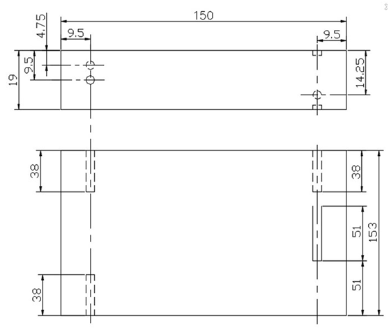 Non Pipe Weld Asme Ultrasonic Calibration Block Ndt Kits