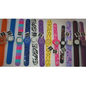 Silicone watch, silicone material, fashion design, japanese movement, 3atm water