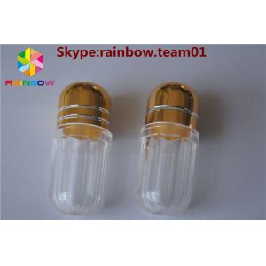 empty plastic capsules pill containcapsule case capsule shape container